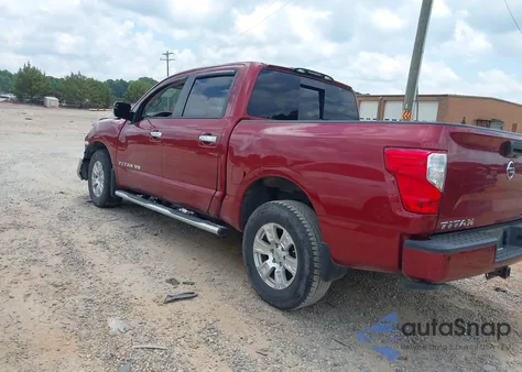 2018 Nissan Titan Sv из США, поврежденный, VIN 1N6AA1E53JN536342